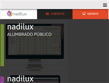 Tablet Screenshot of nadilux.com